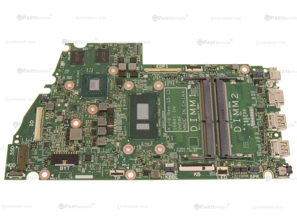 DELL DELL Inspiron 7570 7573 Motherboard Core i5-8250U 1.6GHz 0DT41 — photo du produit