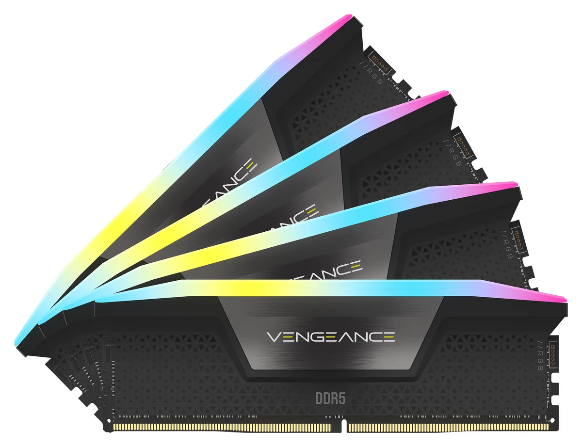 Corsair Corsair CMH192GX5M4B5200C38 192GB (4x48GB) DDR5 5200 CL38 desktop RAM — product photo