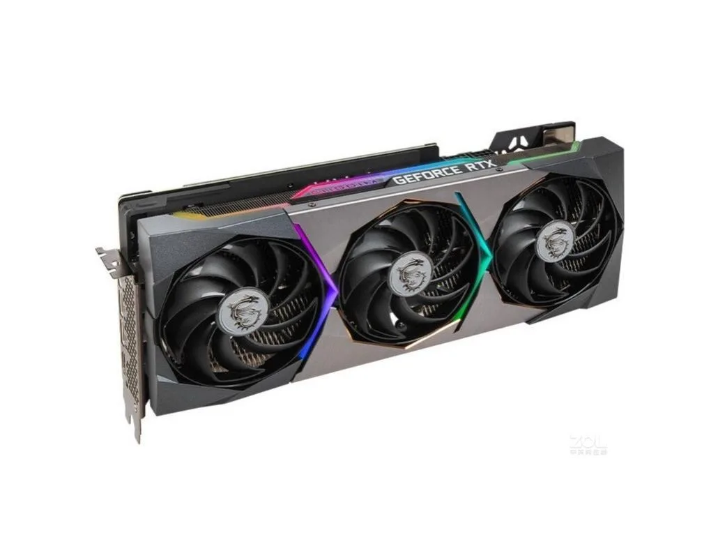 MSI MSI GeForce RTX 3070 SUPRIM X 8GB graphics card — product photo