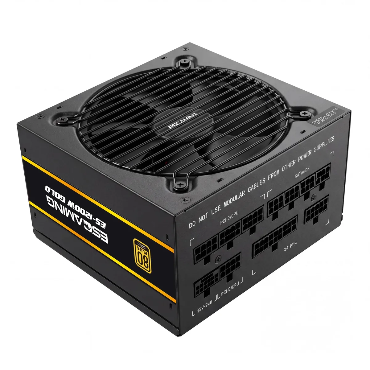ESGAMING ESGAMING 1200W 80+ Gold Fully Modular Power Supply — photo du produit