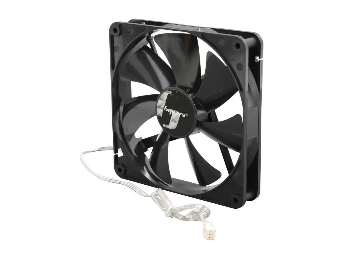 BGears BGears b-Blaster 140 140mm 1800 RPM 103 CFM 36 dBA 3-pin case fan — produktfoto