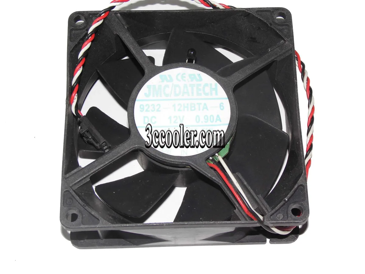 OEM Industries OEM Industries 9232-12HBTA-6 92mm 32mm 12V 0.9A 3-Pin CPU cooler — 商品写真