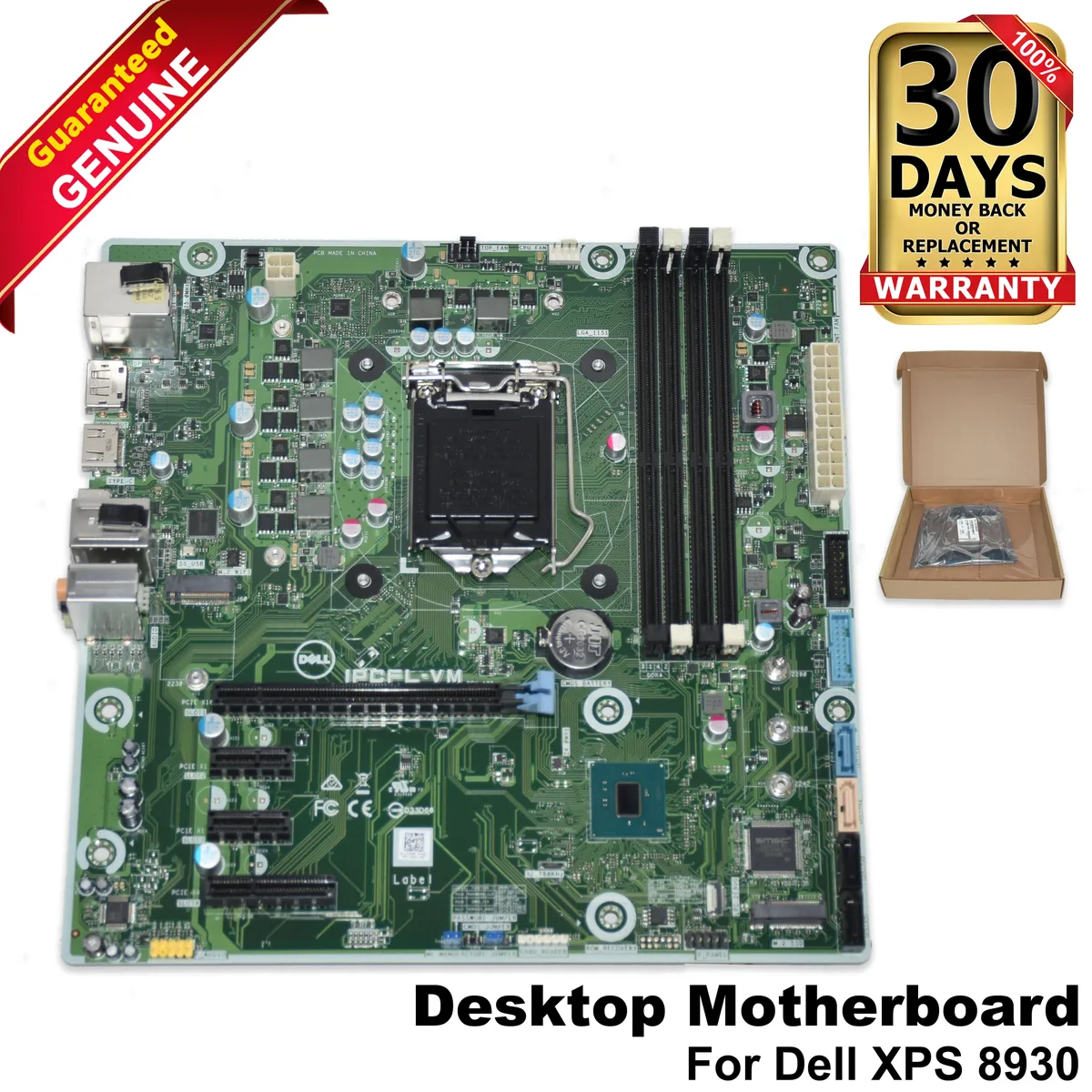 DELL DELL XPS 8930 LGA 1151 H370 Motherboard T2HR0 laptop replacement part — product photo