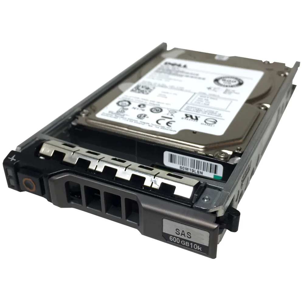 Dell 600GB SAS 10K 2.5 inch drive in mounting tray