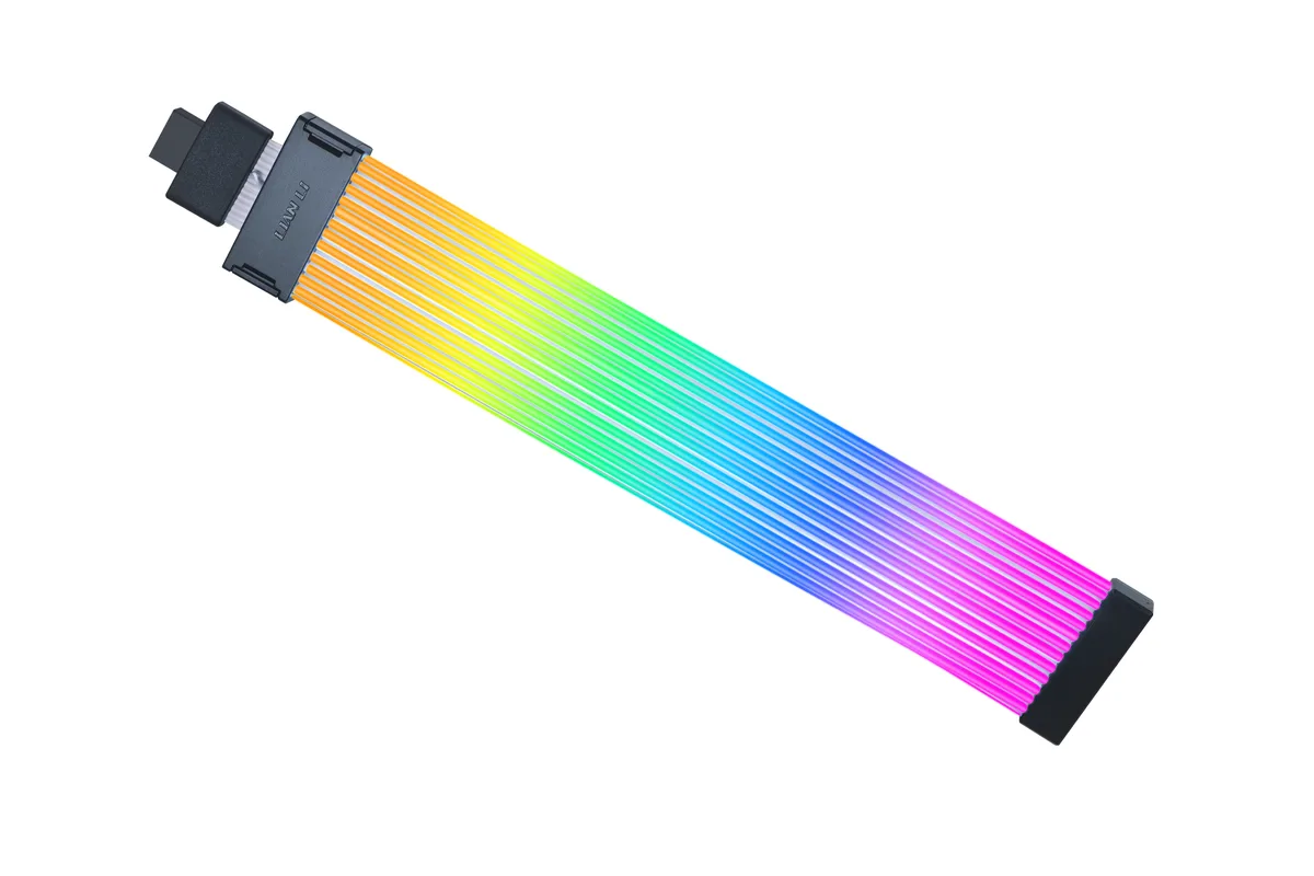 Lian Li Lian Li Strimer Wireless 16-Pin GPU RGB Power Extension Cable 370mm 12 Light Guides — product photo
