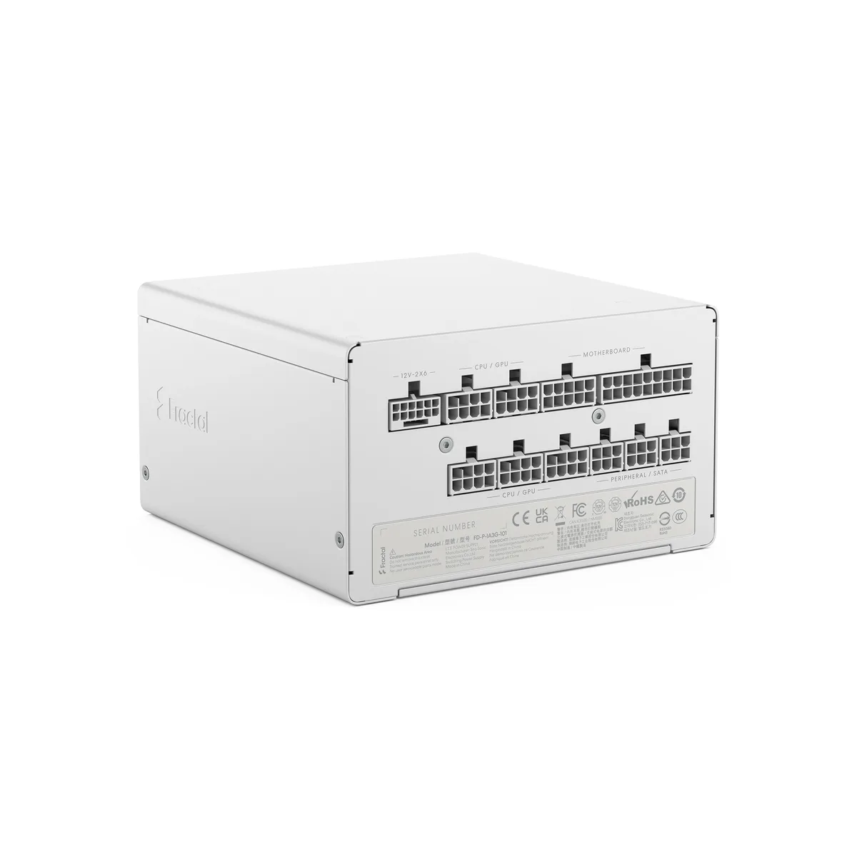 Fractal Design Fractal Design Ion 3 Gold 1000W White FD-P-IA3G-101-US-WT power supply — product photo