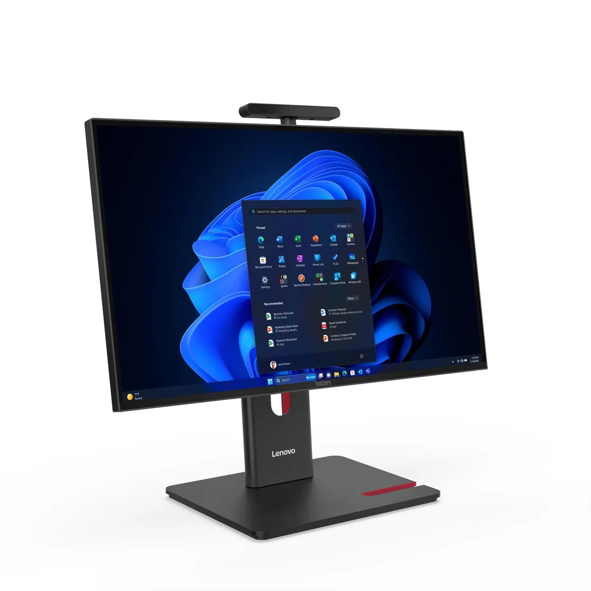 Lenovo Lenovo ThinkCentre M90a G6 23.8" All-in-One PC Ultra 5 225 16GB DDR5 1TB SSD + 1TB HDD — tuotekuva