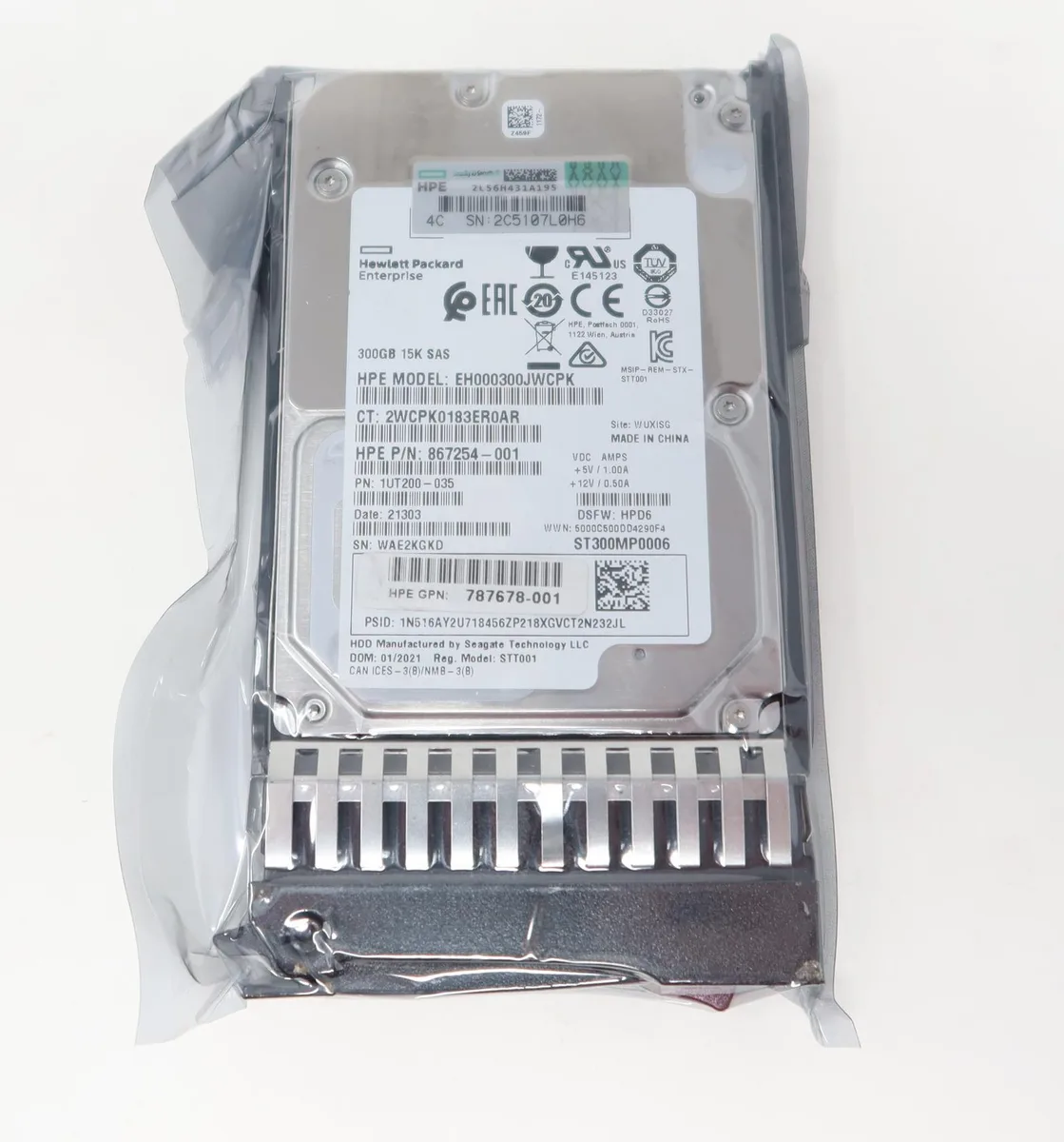 HP HP 873031-001 300GB 12G 15K DS SAS 2.5" internal hard drive — 제품 사진