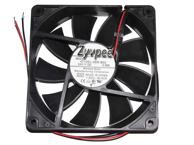 Zyvpee Zyvpee 4710KL-05W-B50 E00 120mm 24V 2800RPM 2-wire ball bearing case fan — product photo