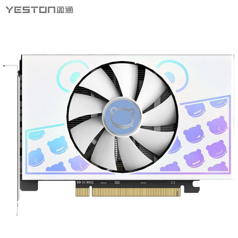 YESTON YESTON RTX 5060 8GB GDDR7 Cute Pet graphics card — preces foto