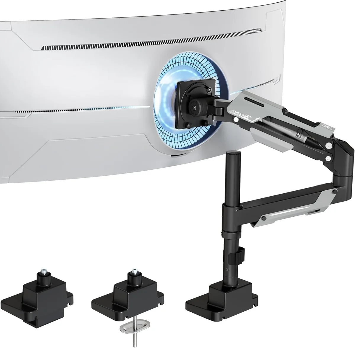 BFKK BFKK Single Monitor Mount 24-57 Inch 66LBS Gas Spring VESA 75/100/200 Black — fotografia produktu