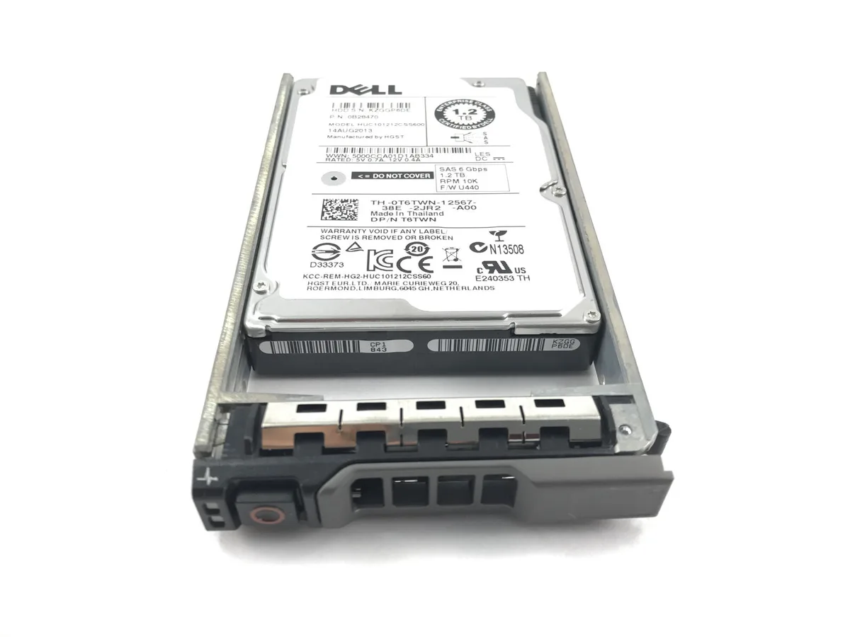 DELL DELL T6TWN 1.2TB 10K SAS 2.5" internal hard drive — foto produk