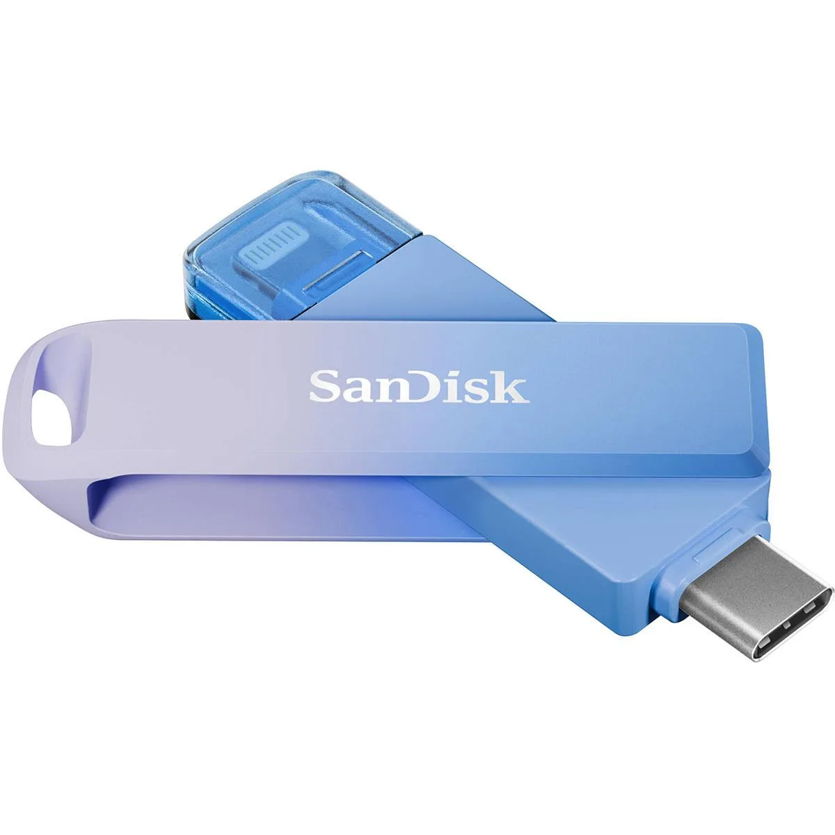 SanDisk SanDisk SDIXD0N-256G-GN6TP 256GB USB 3.2 Type-C Lightning portable hard drive — תמונת המוצר