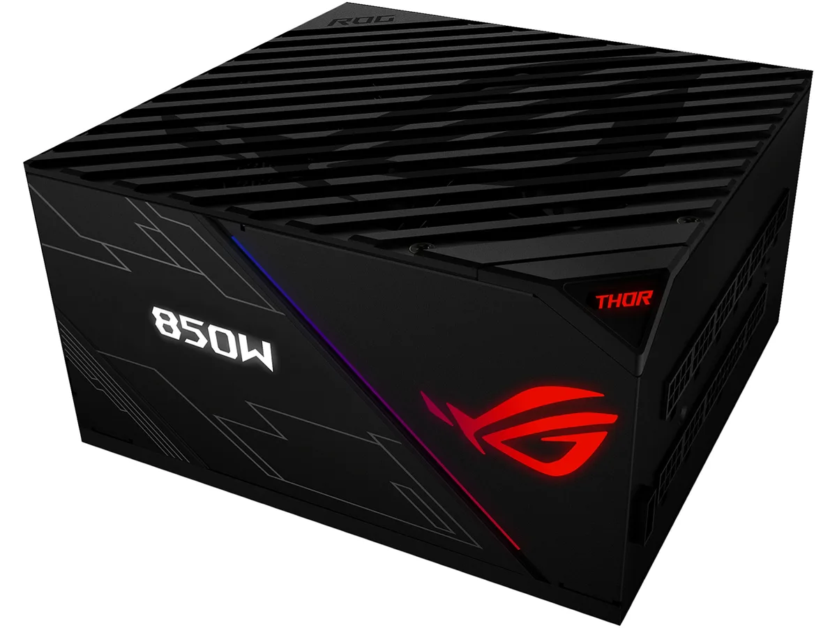 ASUS ASUS ROG-THOR-850P 850W 80+ Platinum power supply — product photo