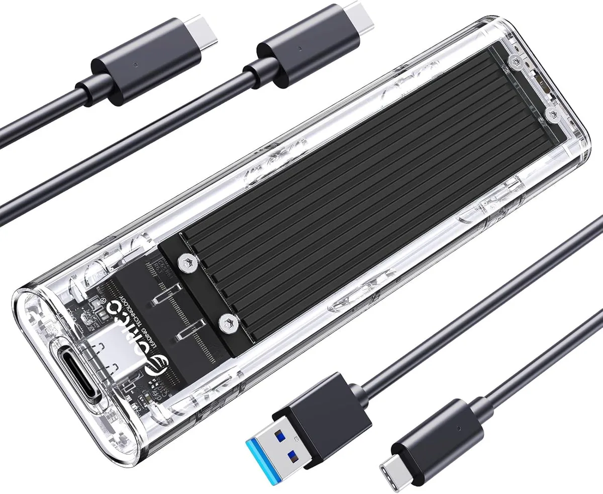Orico Orico M.2 NVMe Enclosure USB 3.2 Gen 2 10 Gbps Black — photo du produit