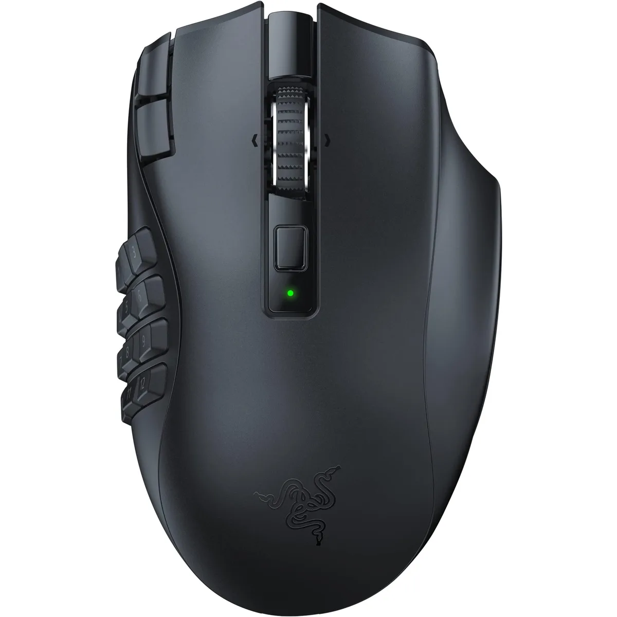  ASUS Naga V2 Razer Gaming Mouse 19 Buttons HyperScroll 30K Sensor Gen-2 Switches 250h Wireless 400h Bluetooth — product photo