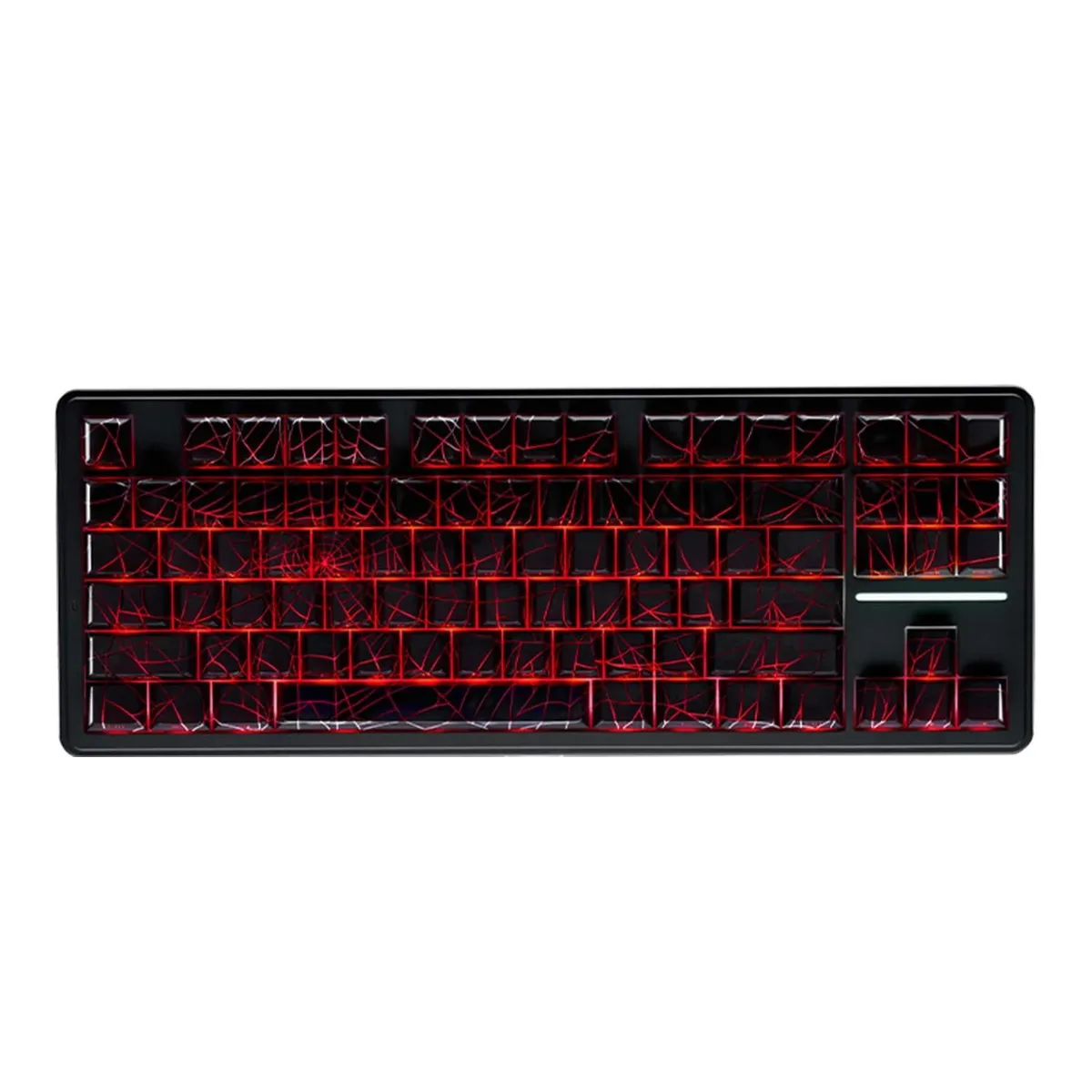 Vszerda Vszerda A87 Pro 87-Key TKL Gasket Mount Hot-Swap Tri-Mode RGB Spider Web gaming keyboard — produktfoto