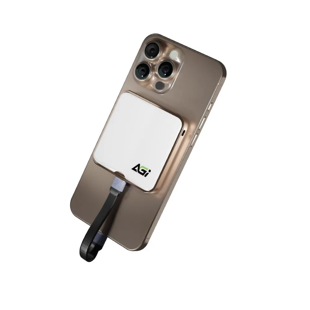 AGI AGI EDM38 1TB portable SSD White USB 3.2 Gen 2x2 — foto produk