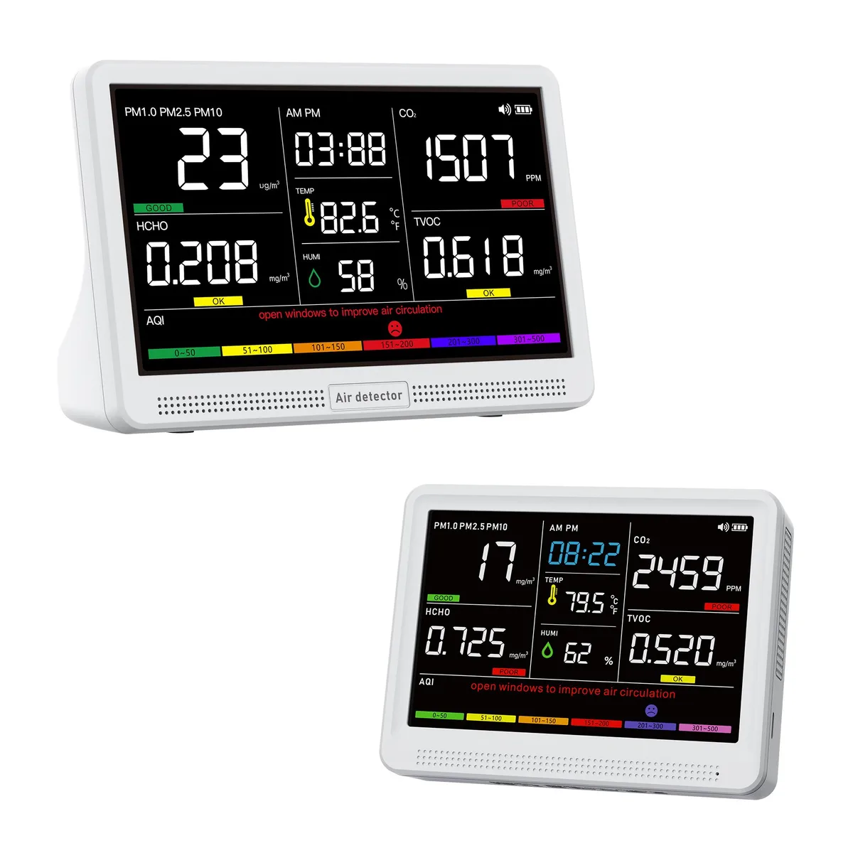 ivanky ivanky WBA03 smart thermostat 16-in-1 5.5" display 10h battery — 商品照片