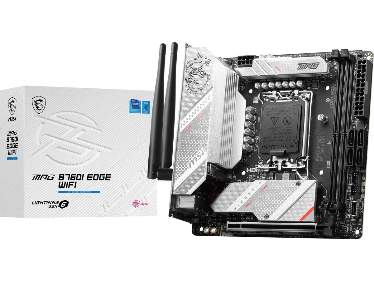 MSI MSI MPG B760I EDGE WIFI Intel motherboard — product photo
