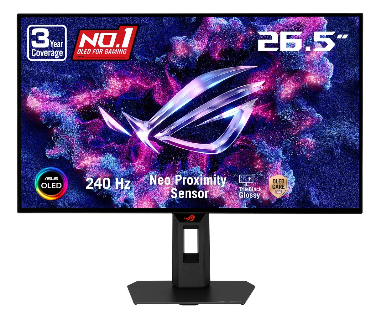 ASUS ASUS ROG Strix XG27AQDMGR 26.5" QHD 240Hz OLED gaming monitor — product photo