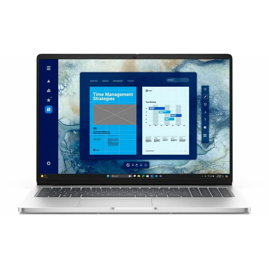 Dell Pro 16 laptop in Magnetite finish, 16.0 inch non-touch FHD+ display