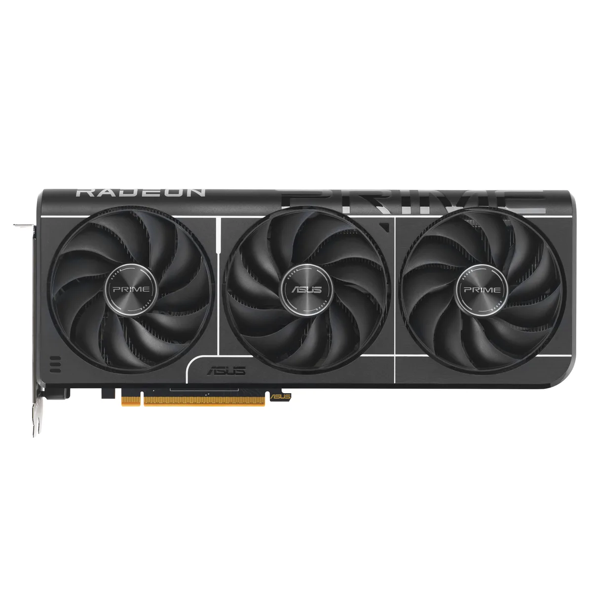 ASUS PRIME Radeon RX 9070 GRE 12GB graphics card with triple-fan cooler and 2.5-slot design