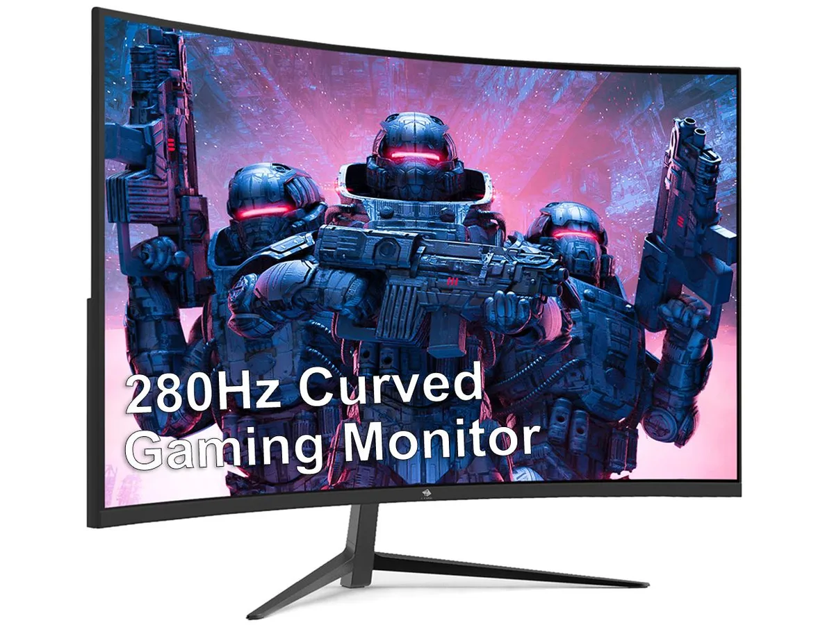 Z-EDGE Z-EDGE UG27P 27" 1080P Curved Gaming Monitor 280Hz 1ms HDR10 FreeSync — product photo
