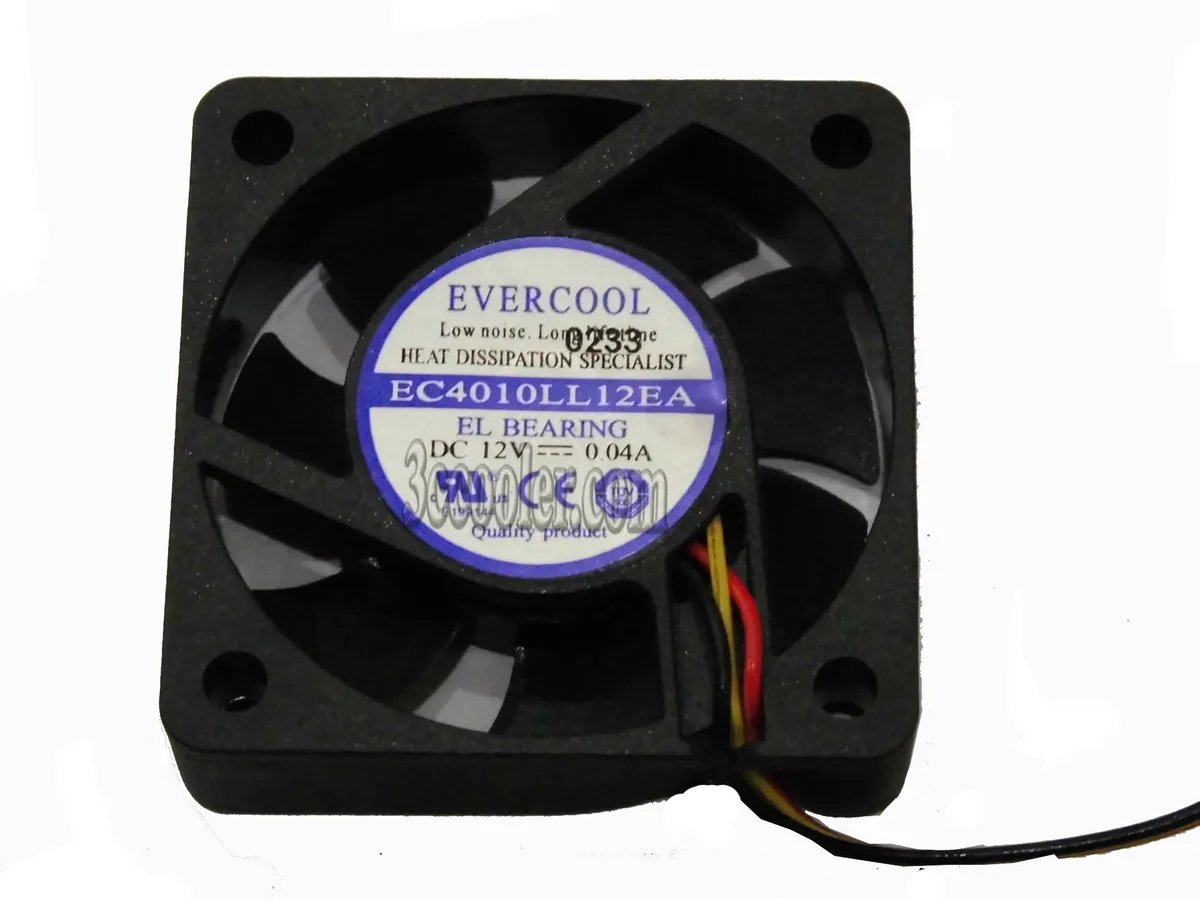 OEM Industries OEM Industries EC4010LL12EA 40mm 12V .04A 3-pin CPU cooler — صورة المنتج
