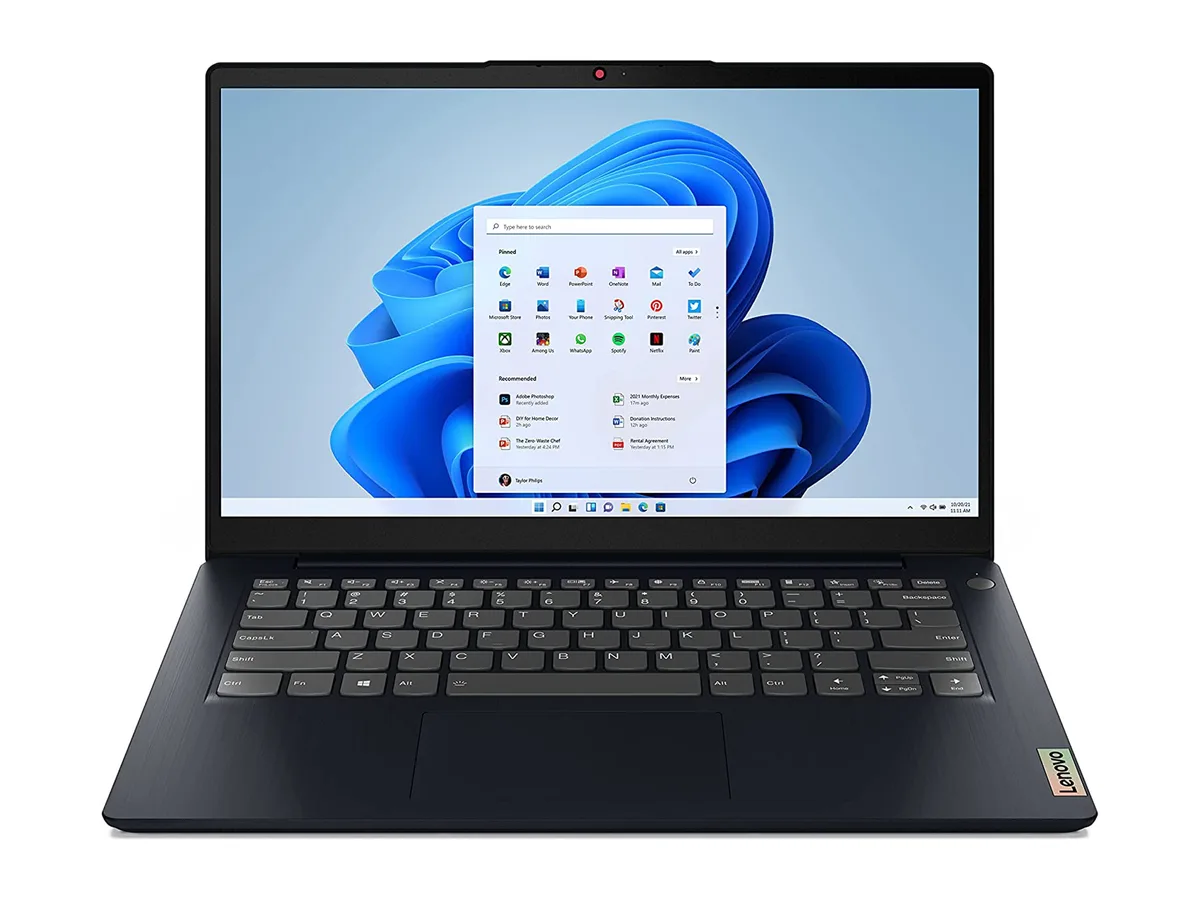 Lenovo IdeaPad 3 laptop in Abyss Blue finish