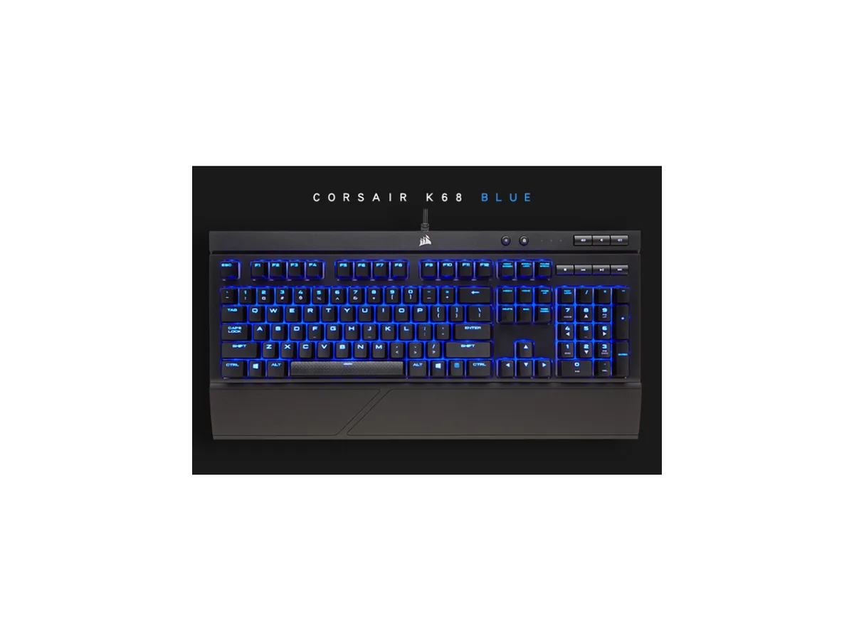 Corsair Corsair K68 Mechanical Gaming Keyboard CH-9102020-NA Cherry MX Red — foto do produto