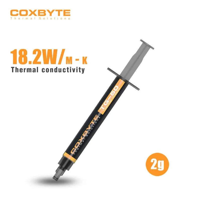 coxbyte coxbyte TG-50 thermal paste 18.2W/mK 2.0g — ภาพสินค้า
