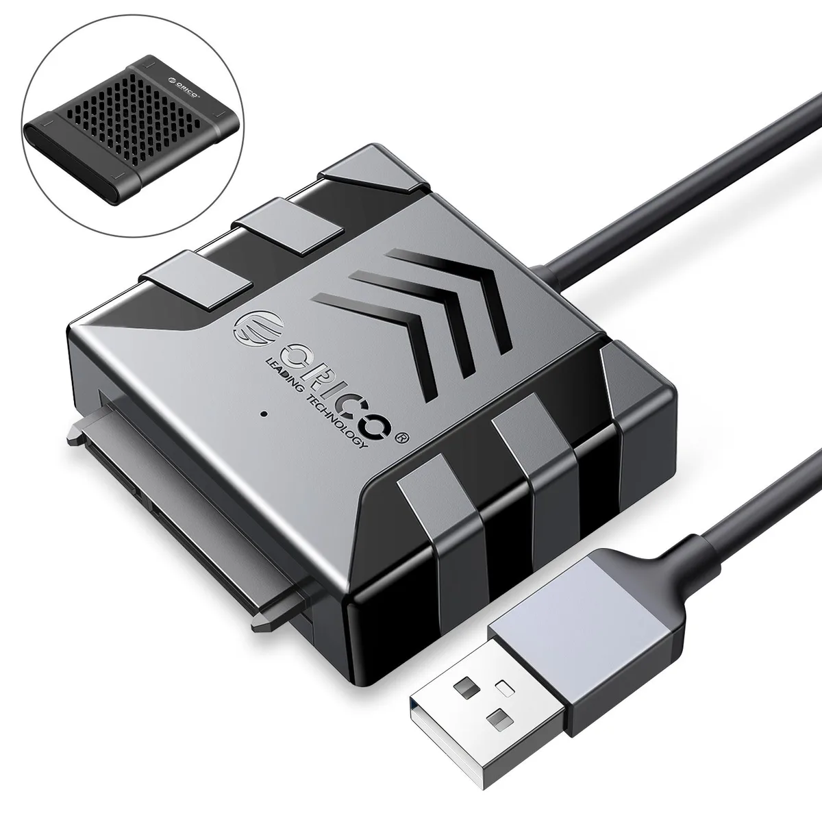 Orico Orico 0.5m USB 3.0 to SATA hard drive adapter with cover — product photo