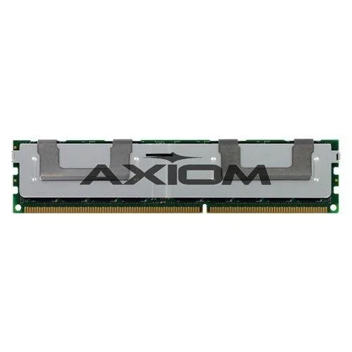 Green 240-pin DDR3L server DIMM with gold contacts and black chips