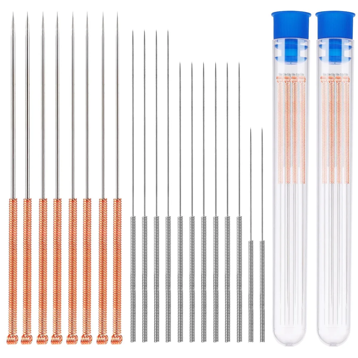 Bruislard 5195PWPY1045 3D Printer Nozzle Cleaning Kit 20pcs 0.15-1.0mm Stainless Steel — 商品照片