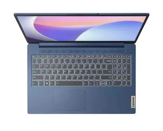 Slim 15.6 inch laptop in Abyss Blue with narrow bezels