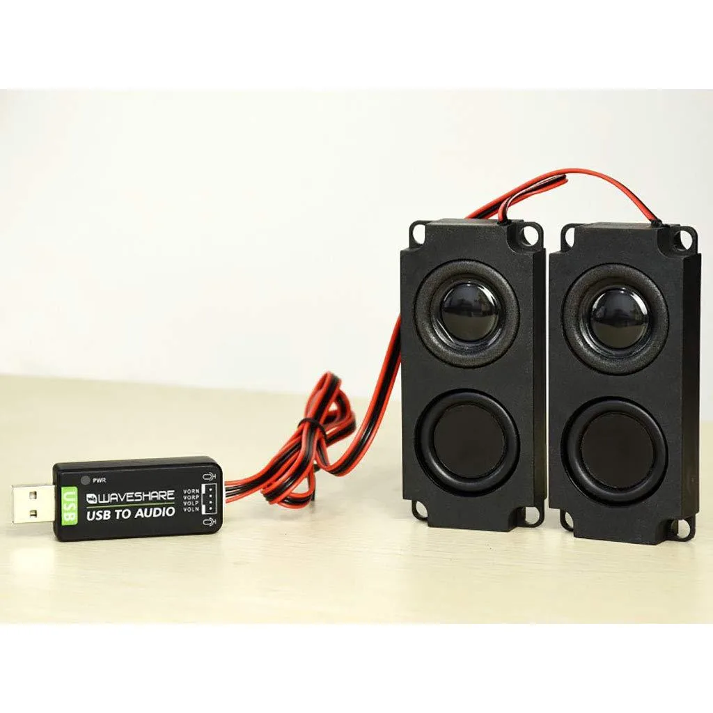 LORDWORLD LORDWORLD USB Sound Card with Speaker for Raspberry Pi Jetson Nano — Produktfoto