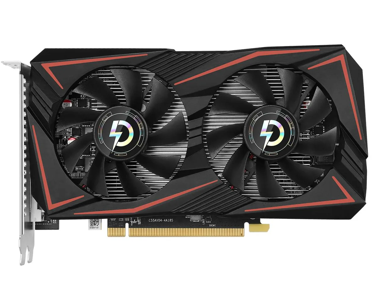Peladn RX 550 graphics card with dual fans