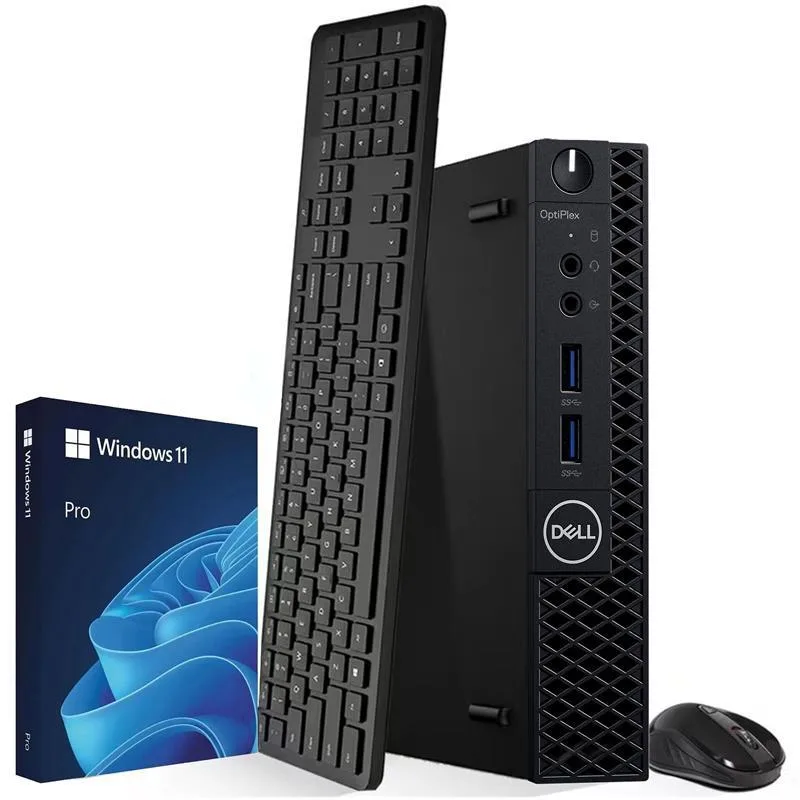 DELL DELL OptiPlex 3070 Micro desktop PC i5-9500T 16GB 256GB Windows 11 Pro — photo du produit