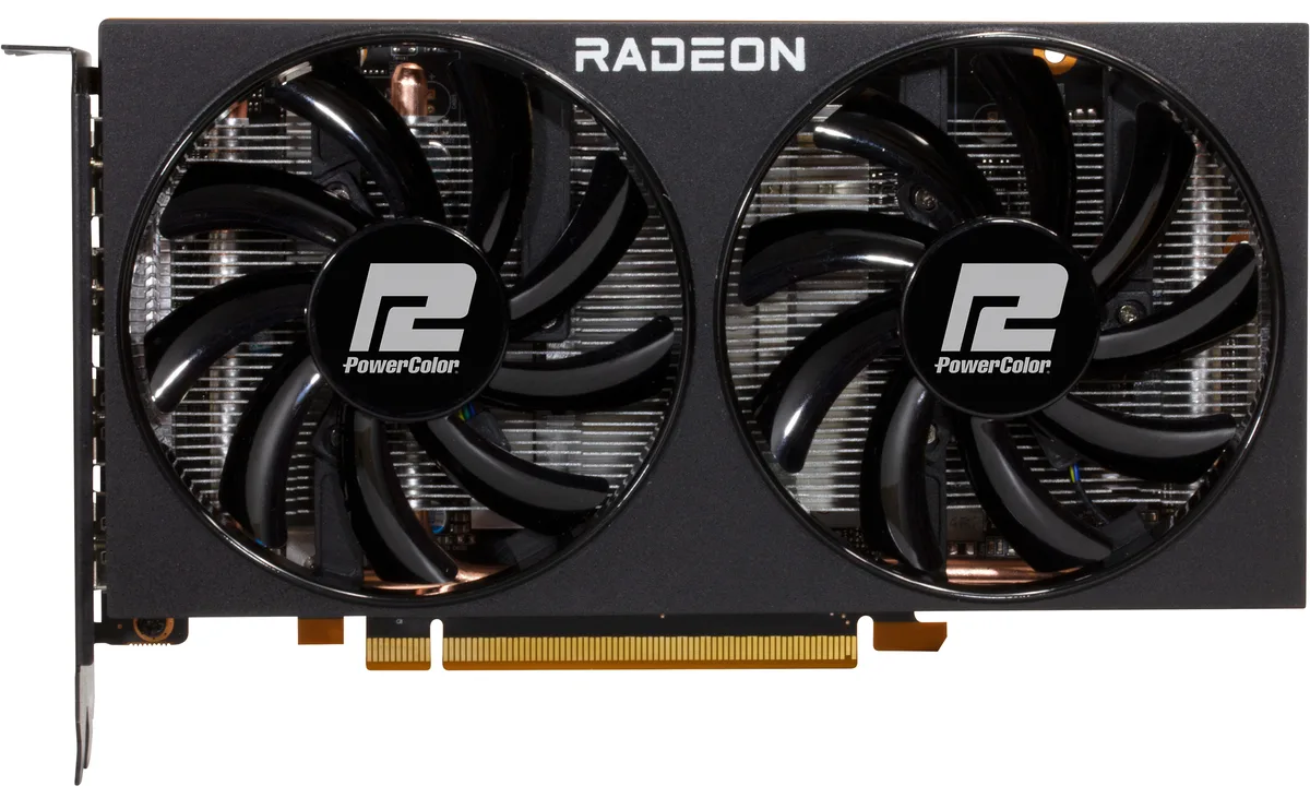PowerColor PowerColor AXRX 6600 8GBD6-3DH Radeon RX 6600 graphics card — photo du produit