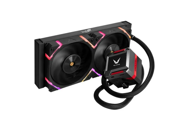 Valkyrie Valkyrie Syn 240 AIO Liquid Cooler LCD 2.4 RGB Black — product photo