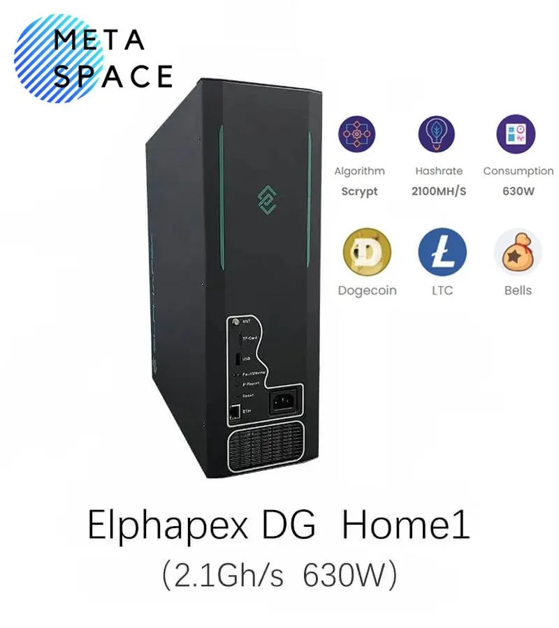 AFRNDK AFRNDK DG HOME 1 Scrypt ASIC mining hardware 2100MH/s 630W — product photo