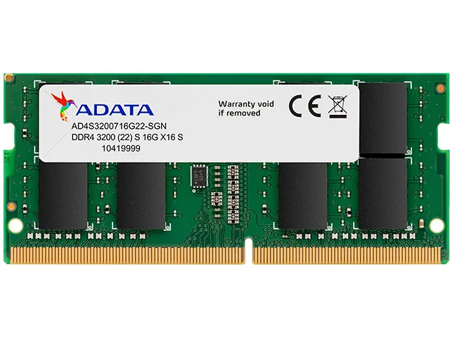 ADATA ADATA AD4S320016G22-RGN 16GB DDR4 3200 CL22 laptop RAM — fotografie produktu