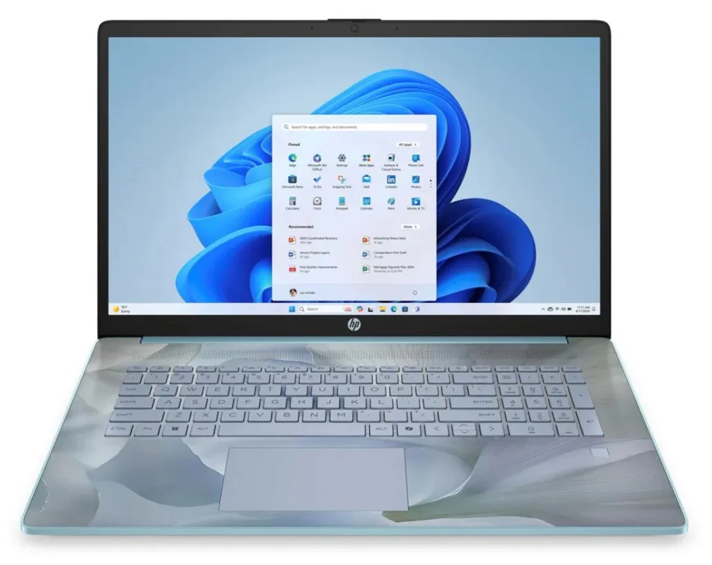 HP HP C2MK4UAR#ABA 17.3" Ryzen 5 7520U 16GB DDR5 1TB NVMe laptop — 商品照片