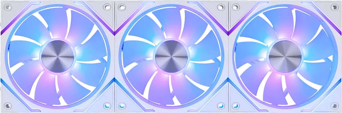 MSI MSI MPG EZ120R ARGB WHITE-3W 120mm case fan 3-pack — photo du produit