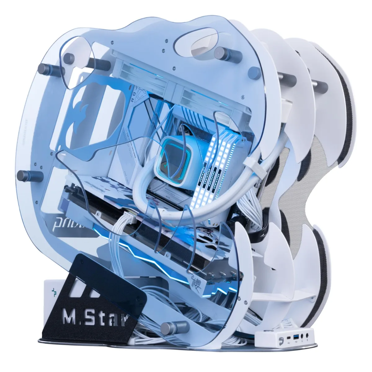 MLOONG MLOONG Gaming PC Ryzen 5 9600X RTX 5060 Ti 32GB DDR5 1TB NVMe — photo du produit