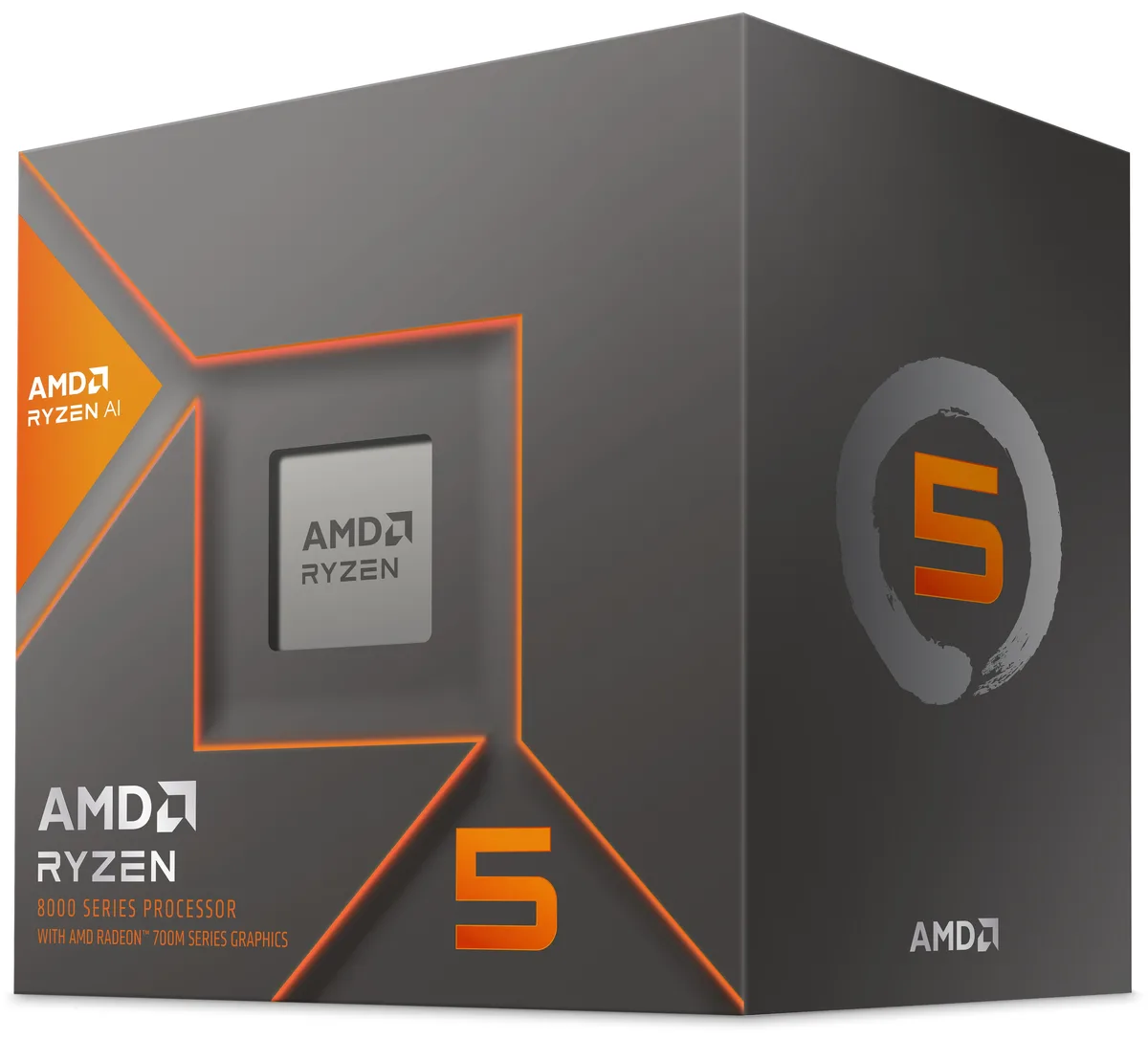 AMD AMD Ryzen 5 8600G 100-100001237BOX desktop processor — ürün fotoğrafı