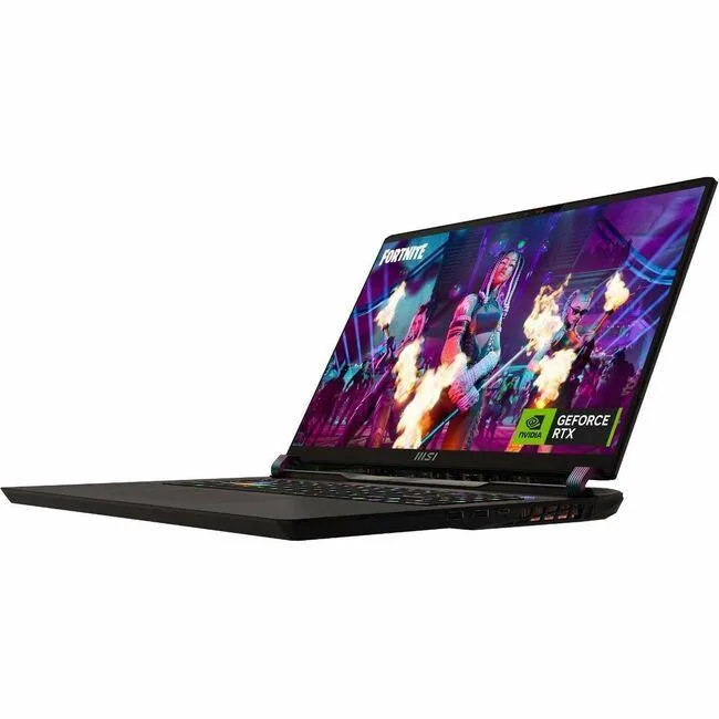 A 17.3-inch gaming laptop in Cosmo Gray with a QHD+ display