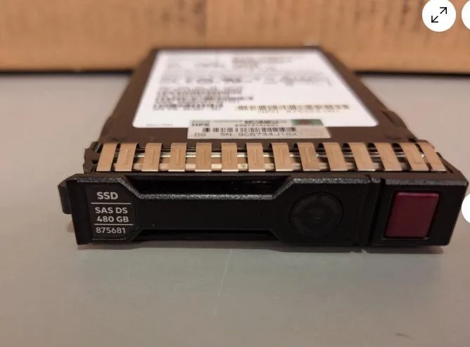 HPE HPE 480 GB 2.5" SAS 12Gb/s enterprise SSD — photo du produit