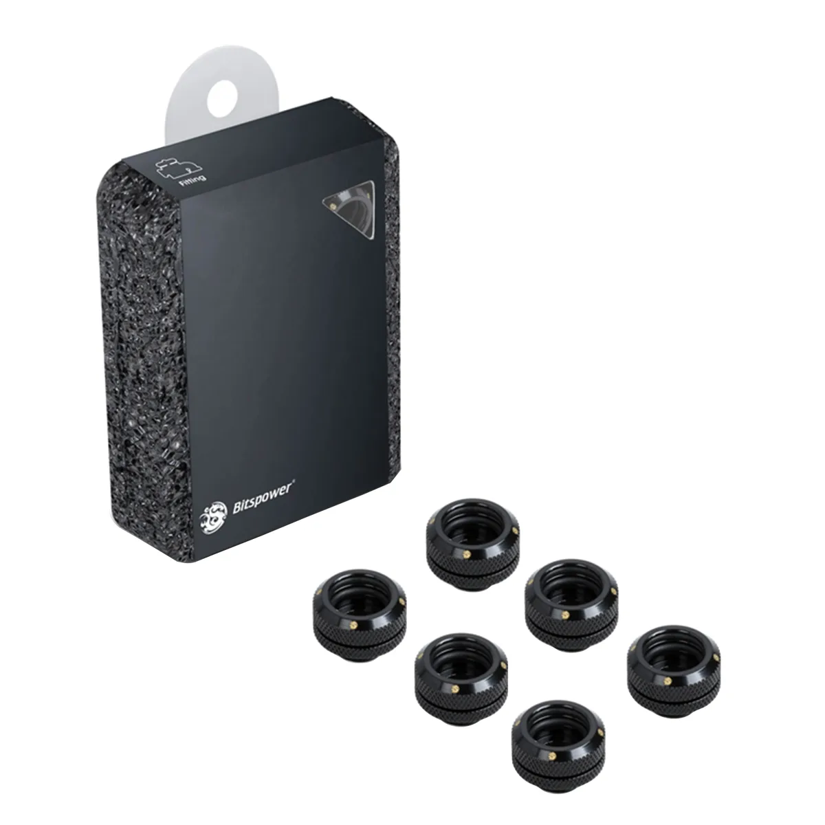 Bitspower Bitspower BP-MBEML14-6P G1/4" Multi-Link Fitting 14mm OD 6-pack — ürün fotoğrafı
